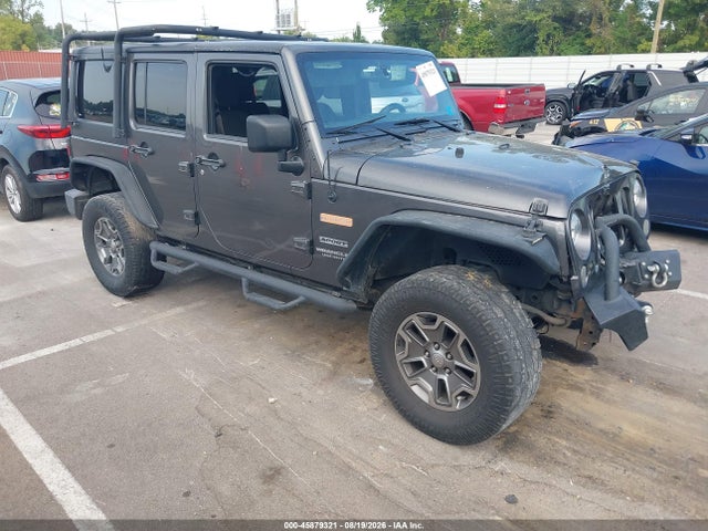 45879321 :رقم المزاد ، 1C4BJWDG4HL602121 vin ، 2017 Jeep Wrangler Unlimited Sport مزاد بيع