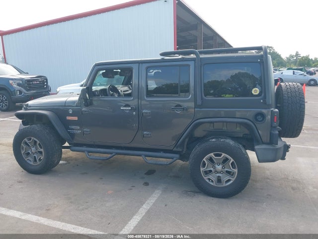 45879321 :رقم المزاد ، 1C4BJWDG4HL602121 vin ، 2017 Jeep Wrangler Unlimited Sport مزاد بيع