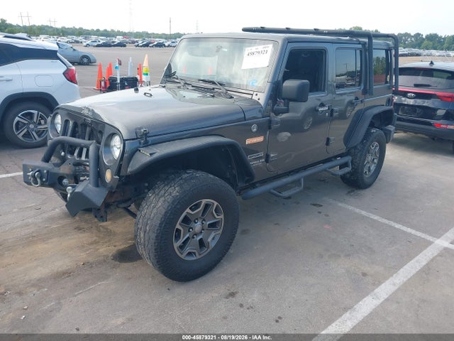 45879321 :رقم المزاد ، 1C4BJWDG4HL602121 vin ، 2017 Jeep Wrangler Unlimited Sport مزاد بيع