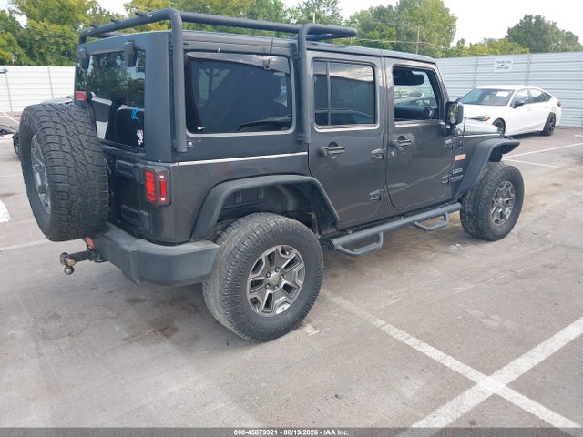 45879321 :رقم المزاد ، 1C4BJWDG4HL602121 vin ، 2017 Jeep Wrangler Unlimited Sport مزاد بيع
