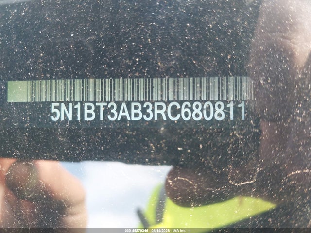 45879346 :رقم المزاد ، 5N1BT3AB3RC680811 vin ، 2024 Nissan Rogue S Intelligent Awd مزاد بيع