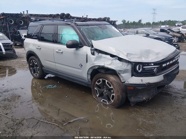 Aukcja sprzedaży 2022 Ford Bronco Sport Outer Banks, vin: 3FMCR9C6XNRD49466, numer aukcji: 45879396