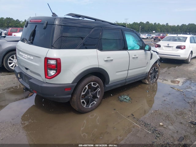 45879396 :رقم المزاد ، 3FMCR9C6XNRD49466 vin ، 2022 Ford Bronco Sport Outer Banks مزاد بيع