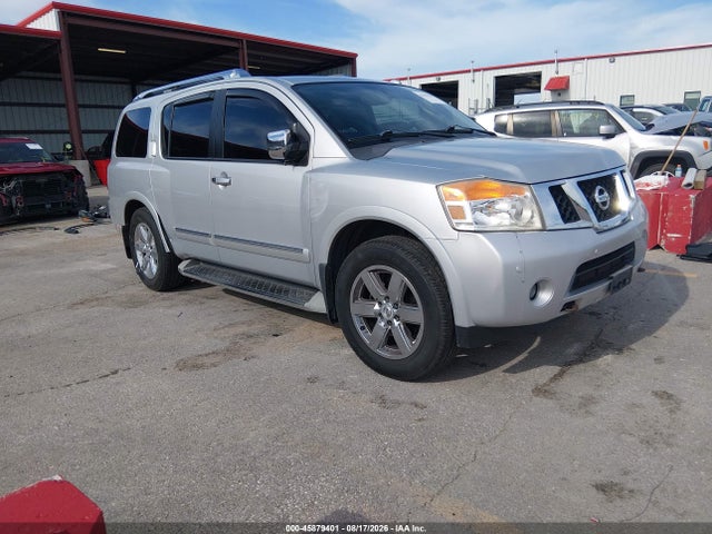 2010 Nissan Armada Platinum მანქანა იყიდება აუქციონზე, vin: 5N1BA0NE8AN616247, აუქციონის ნომერი: 45879401