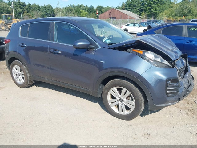 2018 Kia Sportage Lx მანქანა იყიდება აუქციონზე, vin: KNDPMCAC1J7449614, აუქციონის ნომერი: 45879406