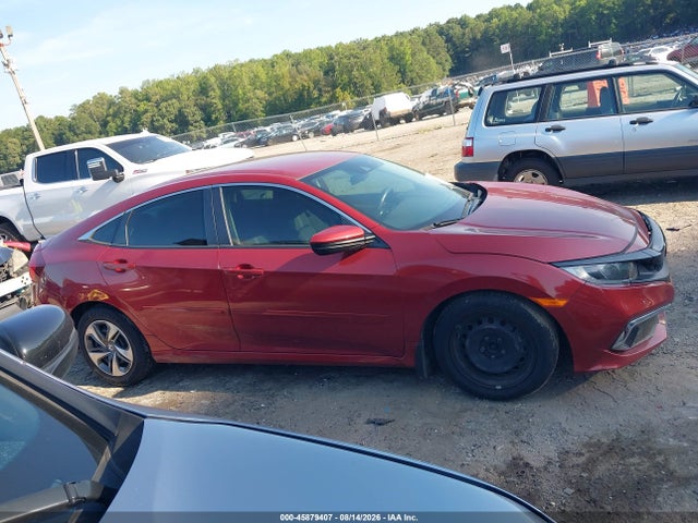 45879407 :رقم المزاد ، 2HGFC2F61MH548746 vin ، 2021 Honda Civic Lx مزاد بيع