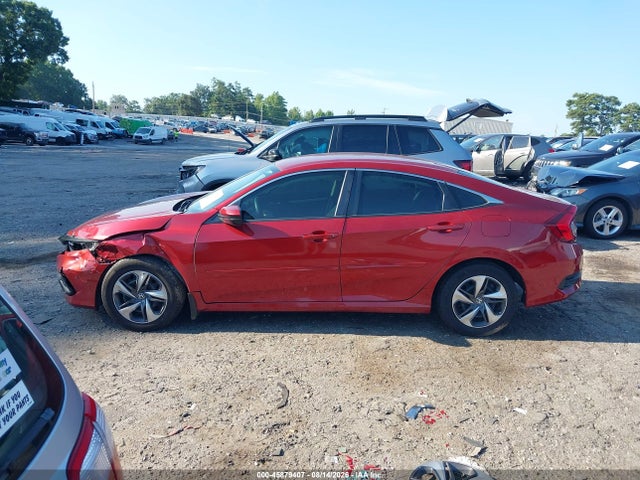 45879407 :رقم المزاد ، 2HGFC2F61MH548746 vin ، 2021 Honda Civic Lx مزاد بيع