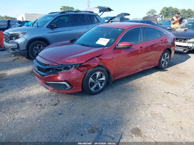 45879407 :رقم المزاد ، 2HGFC2F61MH548746 vin ، 2021 Honda Civic Lx مزاد بيع