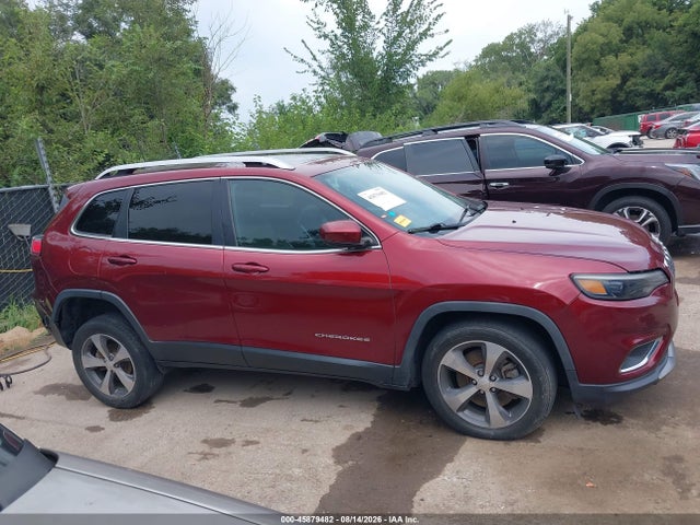 2019 Jeep Cherokee Limited Fwd მანქანა იყიდება აუქციონზე, vin: 1C4PJLDB2KD172373, აუქციონის ნომერი: 45879482