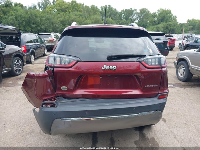 2019 Jeep Cherokee Limited Fwd მანქანა იყიდება აუქციონზე, vin: 1C4PJLDB2KD172373, აუქციონის ნომერი: 45879482