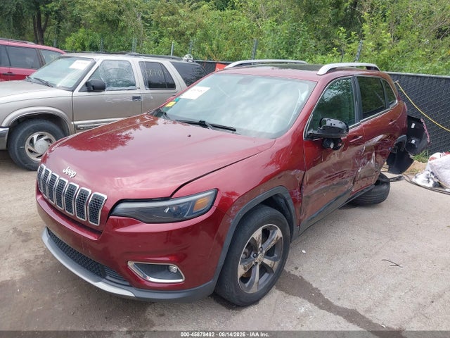 2019 Jeep Cherokee Limited Fwd მანქანა იყიდება აუქციონზე, vin: 1C4PJLDB2KD172373, აუქციონის ნომერი: 45879482