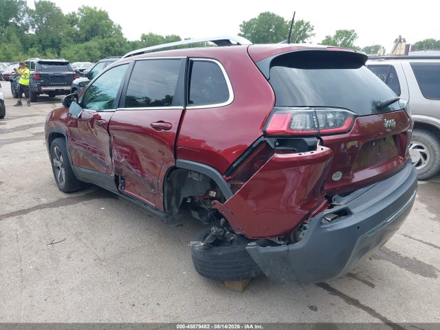 2019 Jeep Cherokee Limited Fwd მანქანა იყიდება აუქციონზე, vin: 1C4PJLDB2KD172373, აუქციონის ნომერი: 45879482