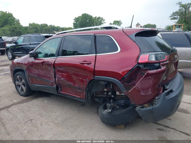 2019 Jeep Cherokee Limited Fwd მანქანა იყიდება აუქციონზე, vin: 1C4PJLDB2KD172373, აუქციონის ნომერი: 45879482