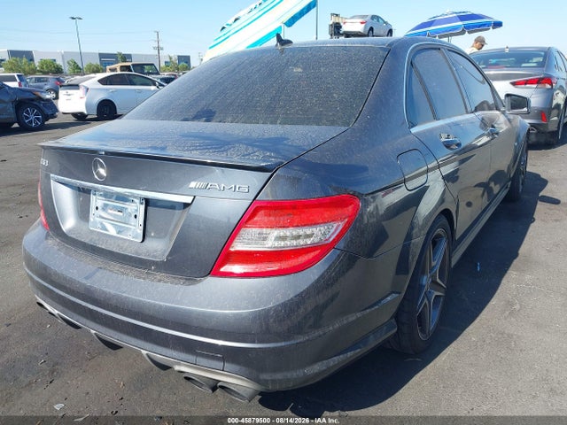 45879500 :رقم المزاد ، WDDGF7HB3BF629804 vin ، 2011 Mercedes-benz C 63 Amg مزاد بيع
