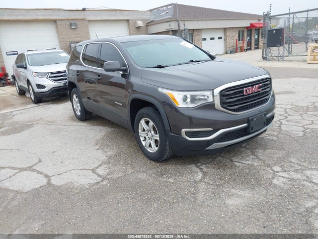45879552 :رقم المزاد ، 1GKKNRLA8JZ110184 vin ، 2018 Gmc Acadia Sle-1 مزاد بيع