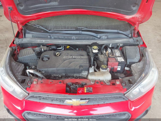 Auction sale of the 2016 Chevrolet Spark Ls Cvt, vin: KL8CB6SA2GC591398, lot number: 45879556
