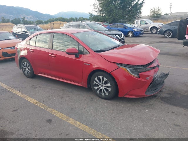 2020 Toyota Corolla Hybrid Le მანქანა იყიდება აუქციონზე, vin: JTDEBRBE2LJ012811, აუქციონის ნომერი: 45879565