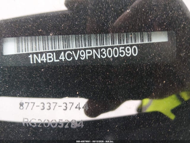 45879581 :رقم المزاد ، 1N4BL4CV9PN300590 vin ، 2023 Nissan Altima Sr Fwd مزاد بيع