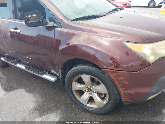 45879682 :رقم المزاد ، 2HNYD28517H516998 vin ، 2007 Acura Mdx Sport Package مزاد بيع