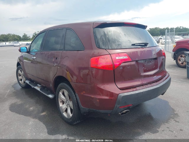 45879682 :رقم المزاد ، 2HNYD28517H516998 vin ، 2007 Acura Mdx Sport Package مزاد بيع