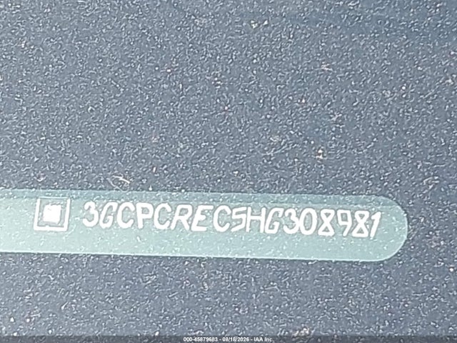 Aukcja sprzedaży 2017 Chevrolet Silverado 1500 Lt, vin: 3GCPCREC5HG308981, numer aukcji: 45879683