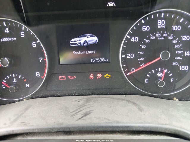 2020 Kia Forte Lxs მანქანა იყიდება აუქციონზე, vin: 3KPF24ADXLE248037, აუქციონის ნომერი: 45879690