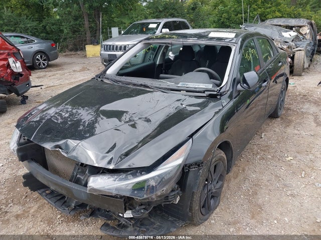 Aukcja sprzedaży 2021 Hyundai Elantra Sel, vin: 5NPLM4AG7MH001482, numer aukcji: 45879716