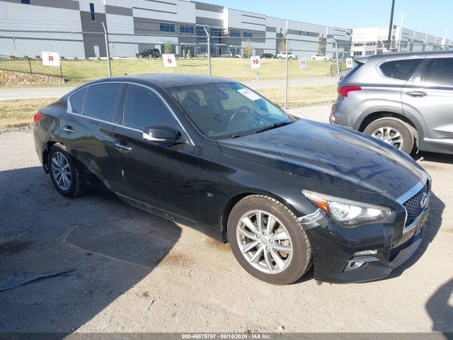 45879757 :رقم المزاد ، JN1BV7AP2FM332072 vin ، 2015 Infiniti Q50 Premium مزاد بيع