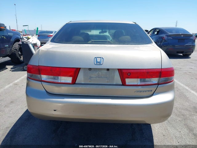 45879828 :رقم المزاد ، 1HGCM56623A095817 vin ، 2003 Honda Accord 2.4 Ex مزاد بيع