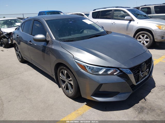 2022 Nissan Sentra Sv Xtronic Cvt მანქანა იყიდება აუქციონზე, vin: 3N1AB8CV1NY235298, აუქციონის ნომერი: 45879864