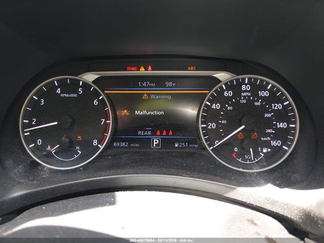 2022 Nissan Sentra Sv Xtronic Cvt მანქანა იყიდება აუქციონზე, vin: 3N1AB8CV1NY235298, აუქციონის ნომერი: 45879864