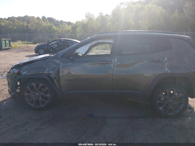 2021 Jeep Compass 80th Anniversary 4x4 მანქანა იყიდება აუქციონზე, vin: 3C4NJDEB5MT575126, აუქციონის ნომერი: 45879866
