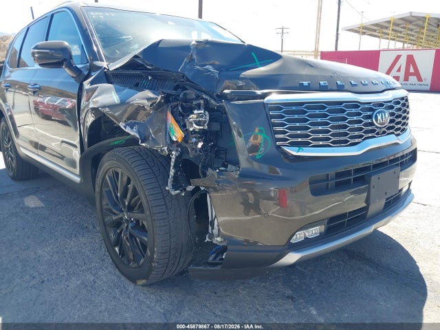 2020 Kia Telluride Sx მანქანა იყიდება აუქციონზე, vin: 5XYP54HC1LG044707, აუქციონის ნომერი: 45879867