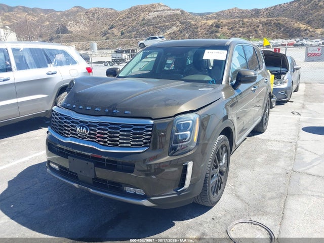 2020 Kia Telluride Sx მანქანა იყიდება აუქციონზე, vin: 5XYP54HC1LG044707, აუქციონის ნომერი: 45879867