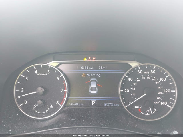 2021 Nissan Altima Sr Fwd მანქანა იყიდება აუქციონზე, vin: 1N4BL4CV0MN311103, აუქციონის ნომერი: 45879894