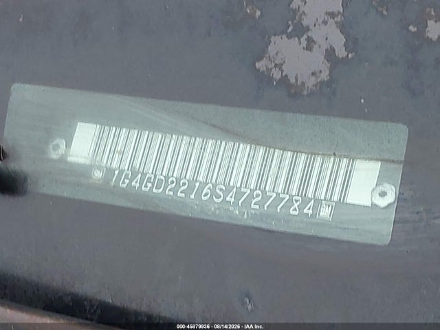 Aukcja sprzedaży 1995 Buick Riviera, vin: 1G4GD2216S4727784, numer aukcji: 45879936