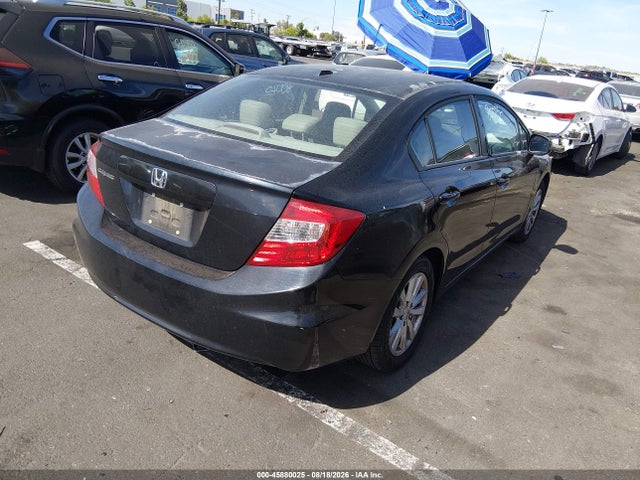 Auction sale of the 2012 Honda Civic Ex-l, vin: 2HGFB2F91CH552498, lot number: 45880025