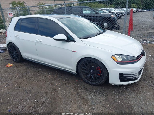 2016 Volkswagen Golf Gti Se 4-door მანქანა იყიდება აუქციონზე, vin: 3VW4T7AU7GM056797, აუქციონის ნომერი: 45880058