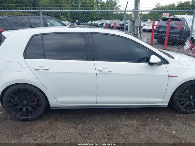 2016 Volkswagen Golf Gti Se 4-door მანქანა იყიდება აუქციონზე, vin: 3VW4T7AU7GM056797, აუქციონის ნომერი: 45880058