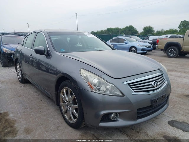 2012 Infiniti G37x მანქანა იყიდება აუქციონზე, vin: JN1CV6AR3CM678465, აუქციონის ნომერი: 45880111