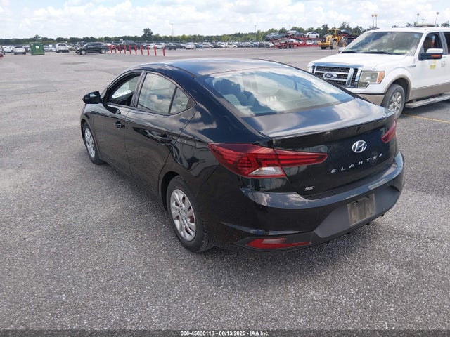 Aukcja sprzedaży 2019 Hyundai Elantra Se, vin: 5NPD74LF5KH492275, numer aukcji: 45880118