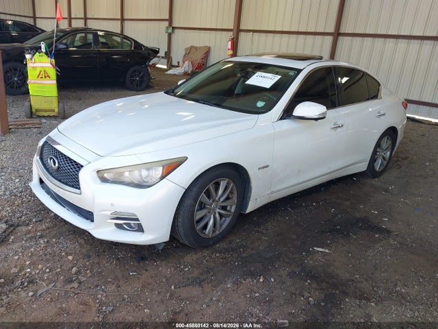 Продаж на аукціоні авто 2014 Infiniti Q50 Hybrid Premium, vin: JN1AV7AP6EM690995, номер лоту: 45880142