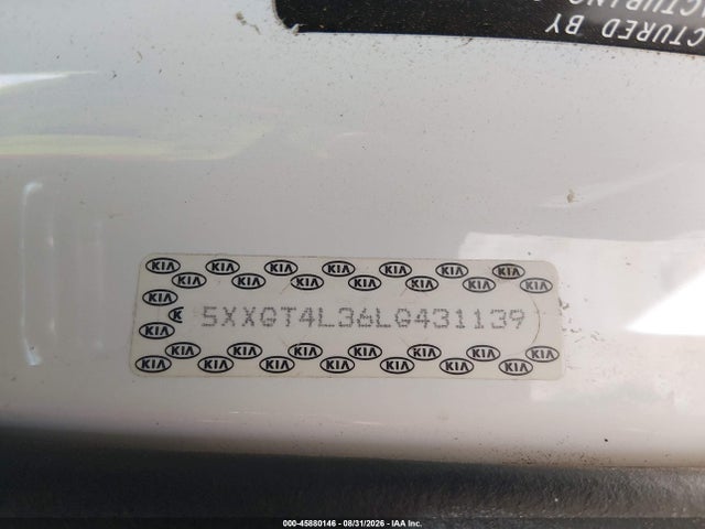 KIA Optima Lx 2020 5XXGT4L36LG431139 Image 9