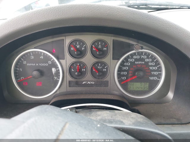 45880163 :رقم المزاد ، 1FTPX14577NA55354 vin ، 2007 Ford F-150 Fx4/lariat/xl/xlt مزاد بيع