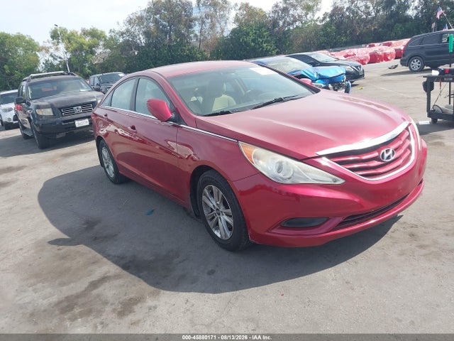 2012 Hyundai Sonata Gls მანქანა იყიდება აუქციონზე, vin: 5NPEB4AC6CH493576, აუქციონის ნომერი: 45880171