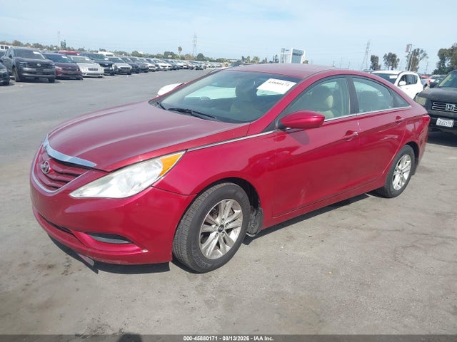 2012 Hyundai Sonata Gls მანქანა იყიდება აუქციონზე, vin: 5NPEB4AC6CH493576, აუქციონის ნომერი: 45880171