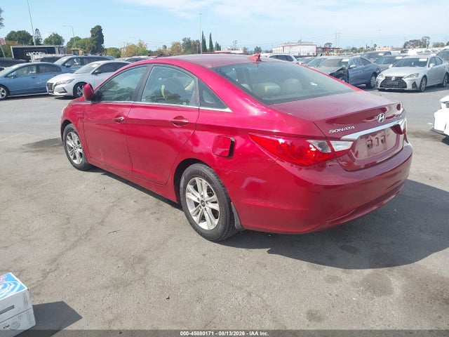 2012 Hyundai Sonata Gls მანქანა იყიდება აუქციონზე, vin: 5NPEB4AC6CH493576, აუქციონის ნომერი: 45880171