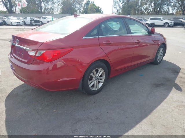 2012 Hyundai Sonata Gls მანქანა იყიდება აუქციონზე, vin: 5NPEB4AC6CH493576, აუქციონის ნომერი: 45880171