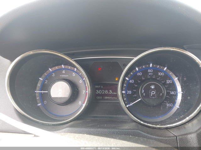2012 Hyundai Sonata Gls მანქანა იყიდება აუქციონზე, vin: 5NPEB4AC6CH493576, აუქციონის ნომერი: 45880171