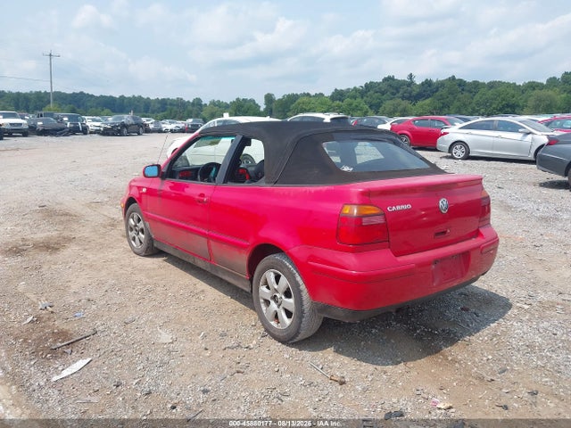 Продажа на аукционе авто 2002 Volkswagen Cabrio Glx, vin: 3VWDC21V92M814014, номер лота: 45880177
